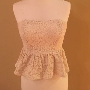 Urban Outfitters Pins and Needles Strapless Top